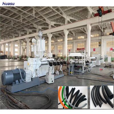 Double Wall Corrugated Pipe Extrusion Line with Siemens Beide AC Motor 48 Mould Quantity and 33:1 Screw Ratio