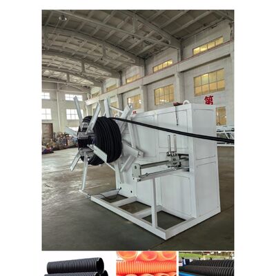 Air Cooling And Water Cooling Cable Protection Pipe Extrusion Line with Vacuum Forming for Double Wall Corrugated Pipe Production
