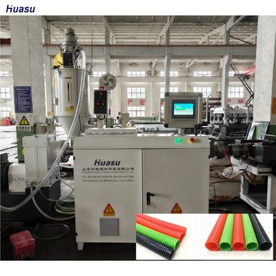 High-Accuracy Single Wall Corrugated Pipe Extrusion Line with Electric Heating and Temperature Sensor for Precision Output