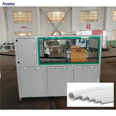 PLC Control Single Wall Corrugated Pipe Extrusion Line Featuring Screw Material 38crmoala and 1 Set Corrugator for Operation