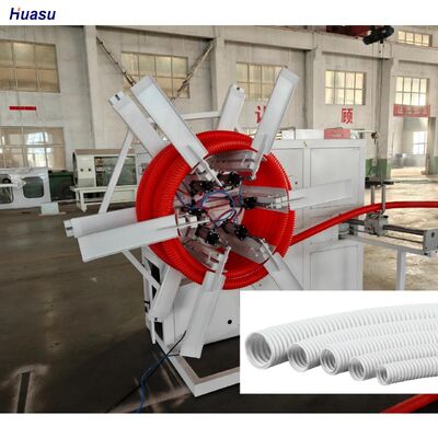 Corrugator Single Wall Corrugated Pipe Extrusion Line Featuring Single Screw and Voltage 220-415V Designed for Consistent Pipe