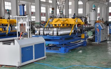 SBG-250 Single Wall Corrugated Pipe Extrusion Line For PE / PP / PA / PVC Pine