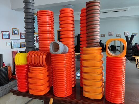 Custom Corrugated Pipe Extrusion Line, Plastic Pipe Machine,  Serve Global Design Institutes