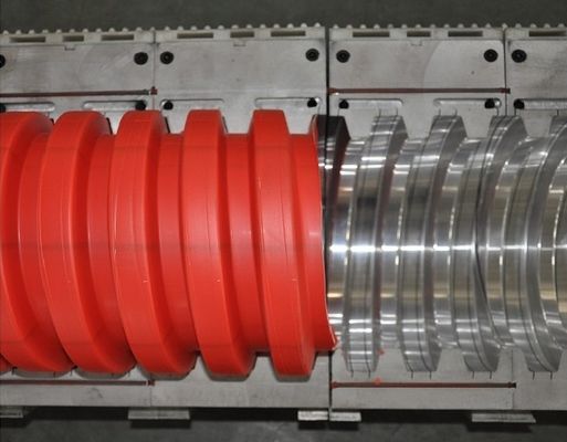 Conveying Gas 37kw 180kg/H Spiral Pipe Production Line