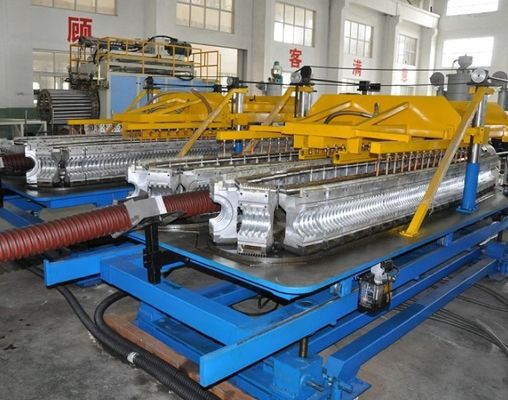 Conveying Gas 37kw 180kg/H Spiral Pipe Production Line